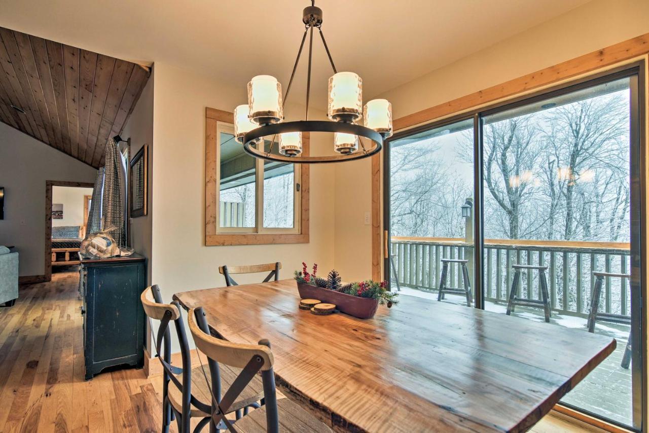 Cabin With Hot Tub And Mountain Views Less Than 5 Mi To Boone ブローイング・ロック エクステリア 写真